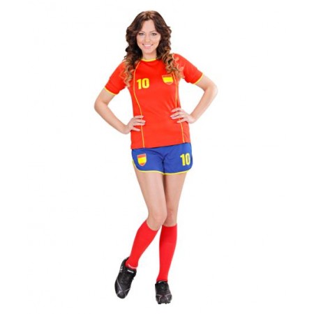 Disfraz de jugadora de la selección española