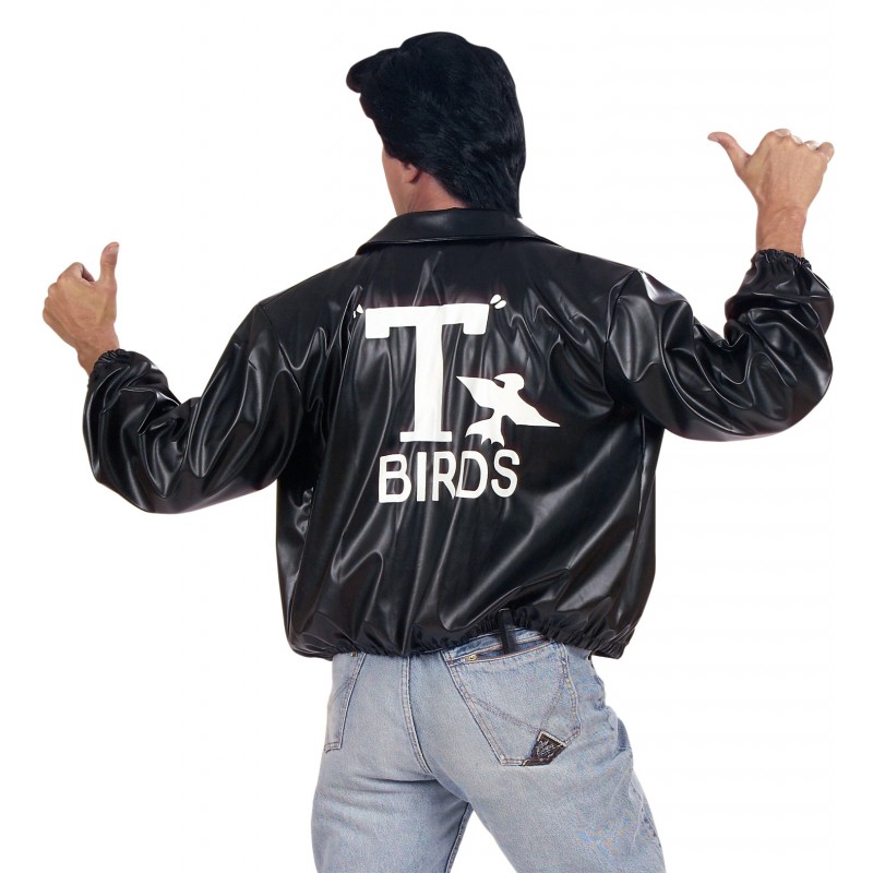 Chaqueta de Grease para Hombre negra