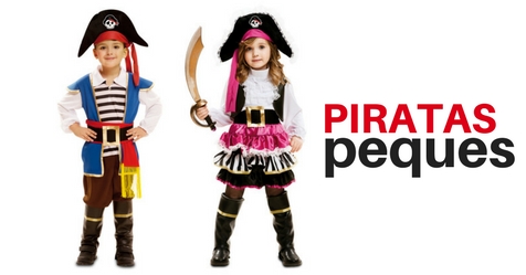 Trajes piratas infantiles